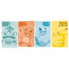 Mug Pokémon - 320 ml - Pikachu et Starters de Kanto
