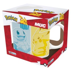 Mug Pokémon - 320 ml - Pikachu et Starters de Kanto