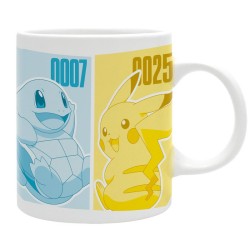 Mug Pokémon - 320 ml - Pikachu et Starters de Kanto