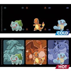 Mug Pokémon - 460 ml - Thermoreactif - Starters Kanto & Evolutions