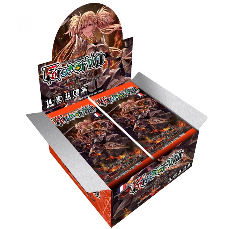 Force of Will - Display 36 boosters - T4 - Cluster Trinité - Les Dix Serments de la Guerre de Protopaterpolis - FR