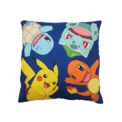 Pokémon - Coussin double face Poké-Ball et Starter (40x40cm)