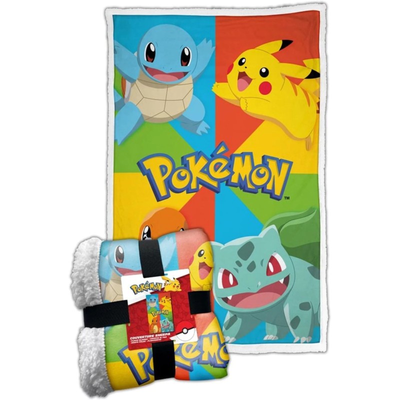 Plaid Pokémon - Starters 1ère gen.