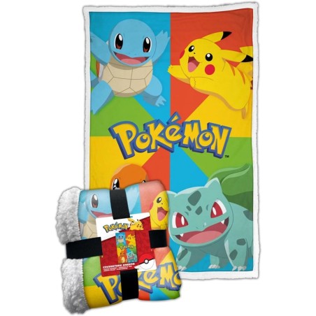 Plaid Pokémon - Starters 1ère gen.