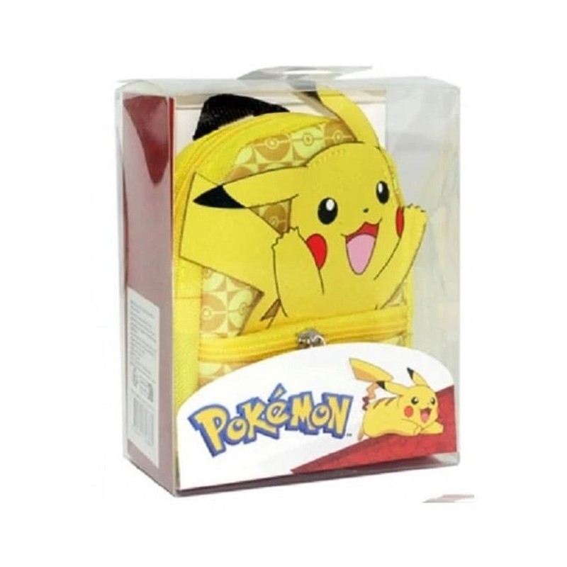 Pokémon - Mini sac à dos Pikachu - 12 cm