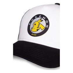Casquette Pokémon - Pikachu noire ajustable