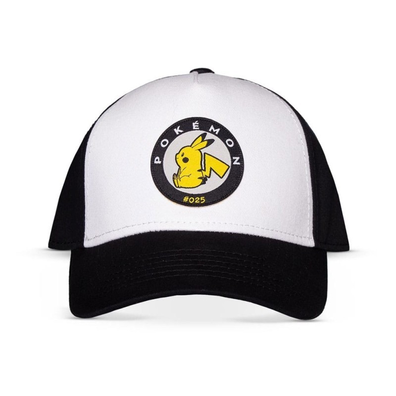 Casquette Pokémon - Pikachu noire ajustable