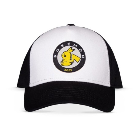 Casquette Pokémon - Pikachu noire ajustable