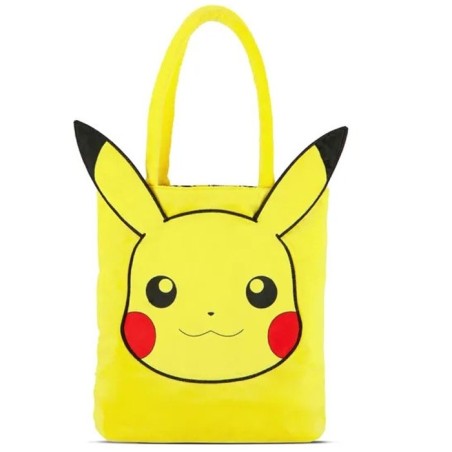 Sac Pokémon - Pikachu peluche jaune
