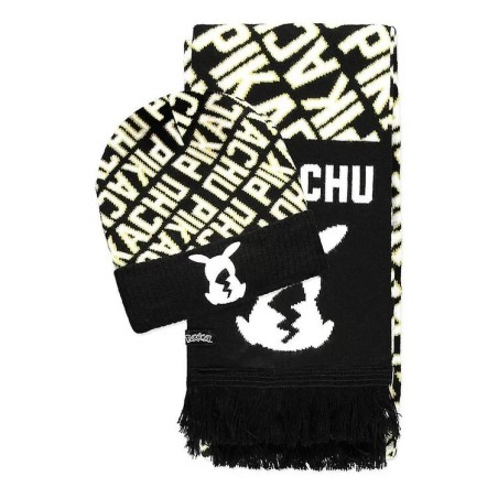 Echarpe et bonnet Pokémon - Pikachu