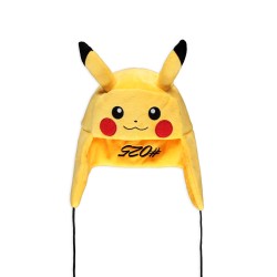 Bonnet chapka Pokémon Pikachu – Trapper Hat officiel avec oreilles 3D