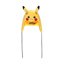 Bonnet chapka Pokémon Pikachu – Trapper Hat officiel avec oreilles 3D
