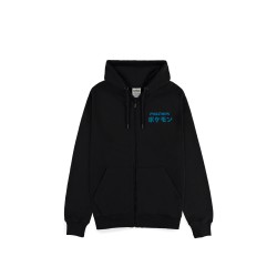 Sweat zippé à capuche Pokémon Group – Zipper Hoodie officiel Pikachu, Salamèche, Bulbizarre, Carapuce
