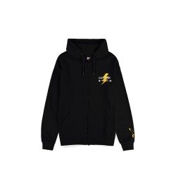 Sweat zippé Pokémon Pikachu homme – Hoodie officiel confortable Difuzed
