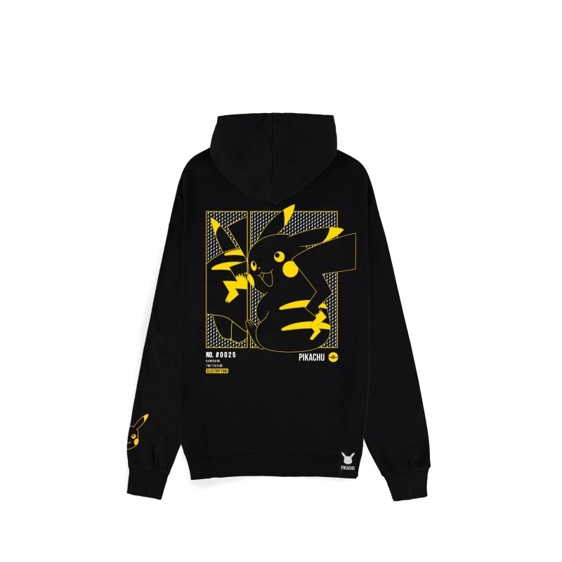 Sweat zippé Pokémon Pikachu homme – Hoodie officiel confortable Difuzed