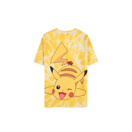 T-shirt Pokémon Sacha et Pikachu homme – T-shirt officiel impression digitale