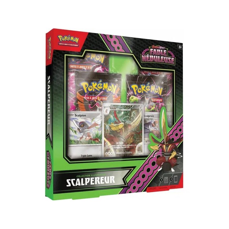 Coffret 4 Boosters Pokémon - EV06.5 - Fable Nébuleuse - FR