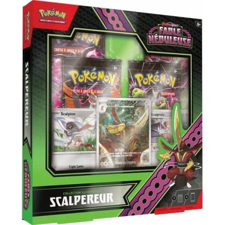 Coffret 4 Boosters Pokémon - EV06.5 - Fable Nébuleuse - FR